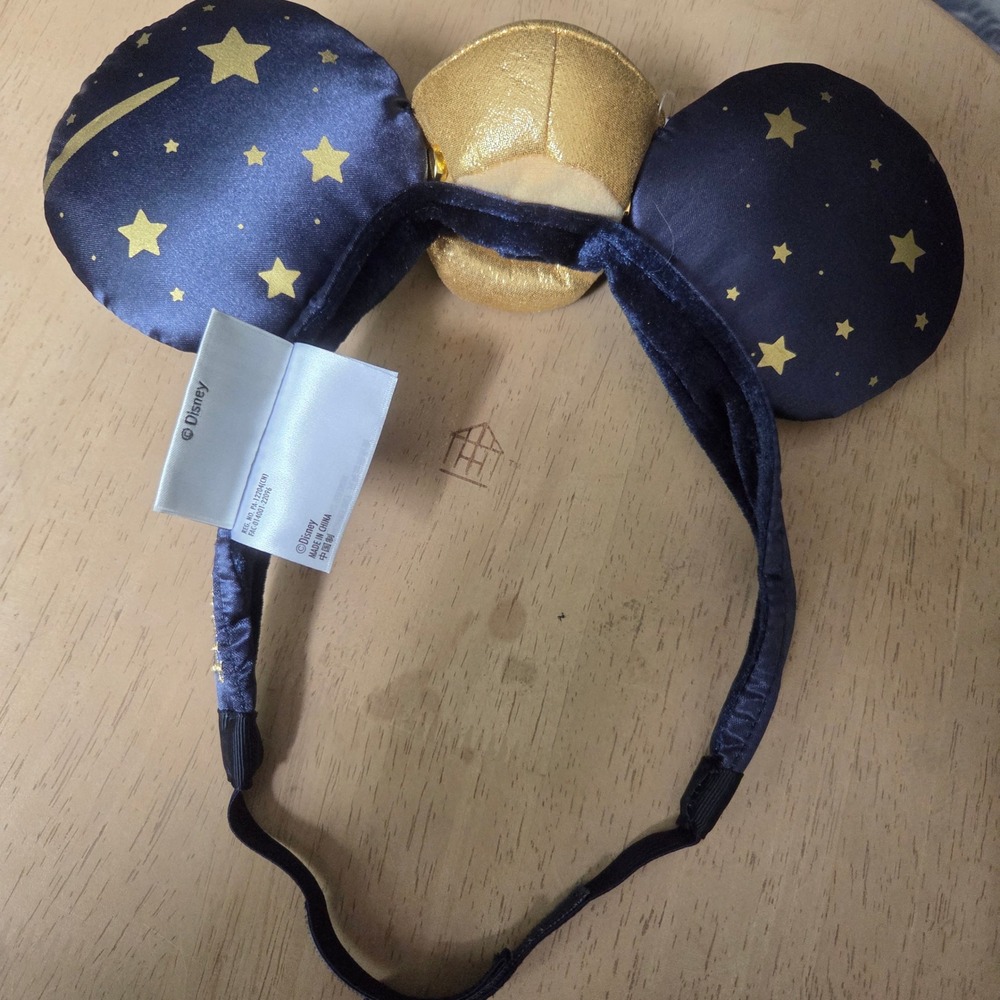 Disney Cruise Line Kids Make-A-Wish Disney Wish Captain Minnie Ears Headband NWT - Picture 2 of 7